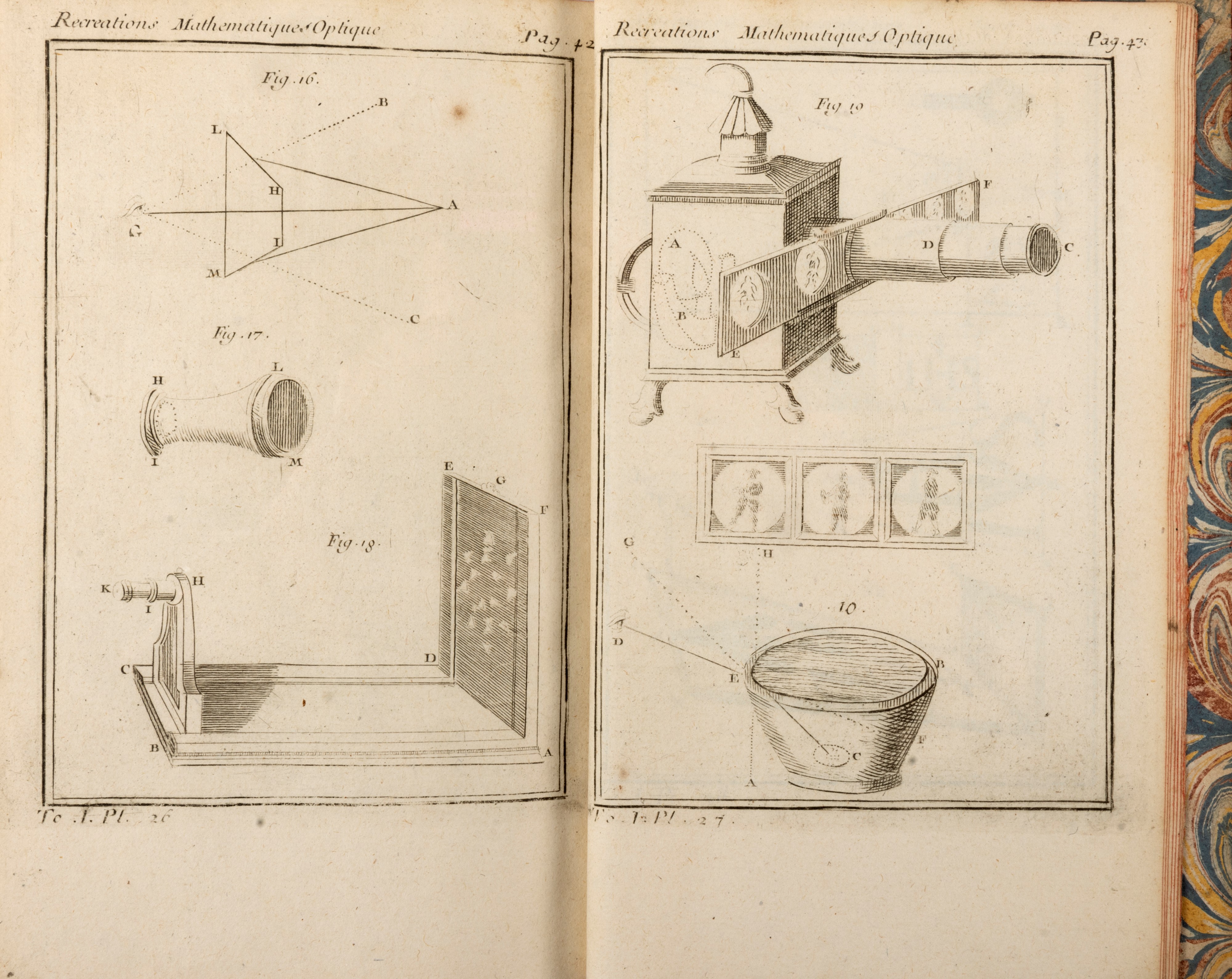 Jacques Ozanam - Recreations mathematiques et physiques, 1741
