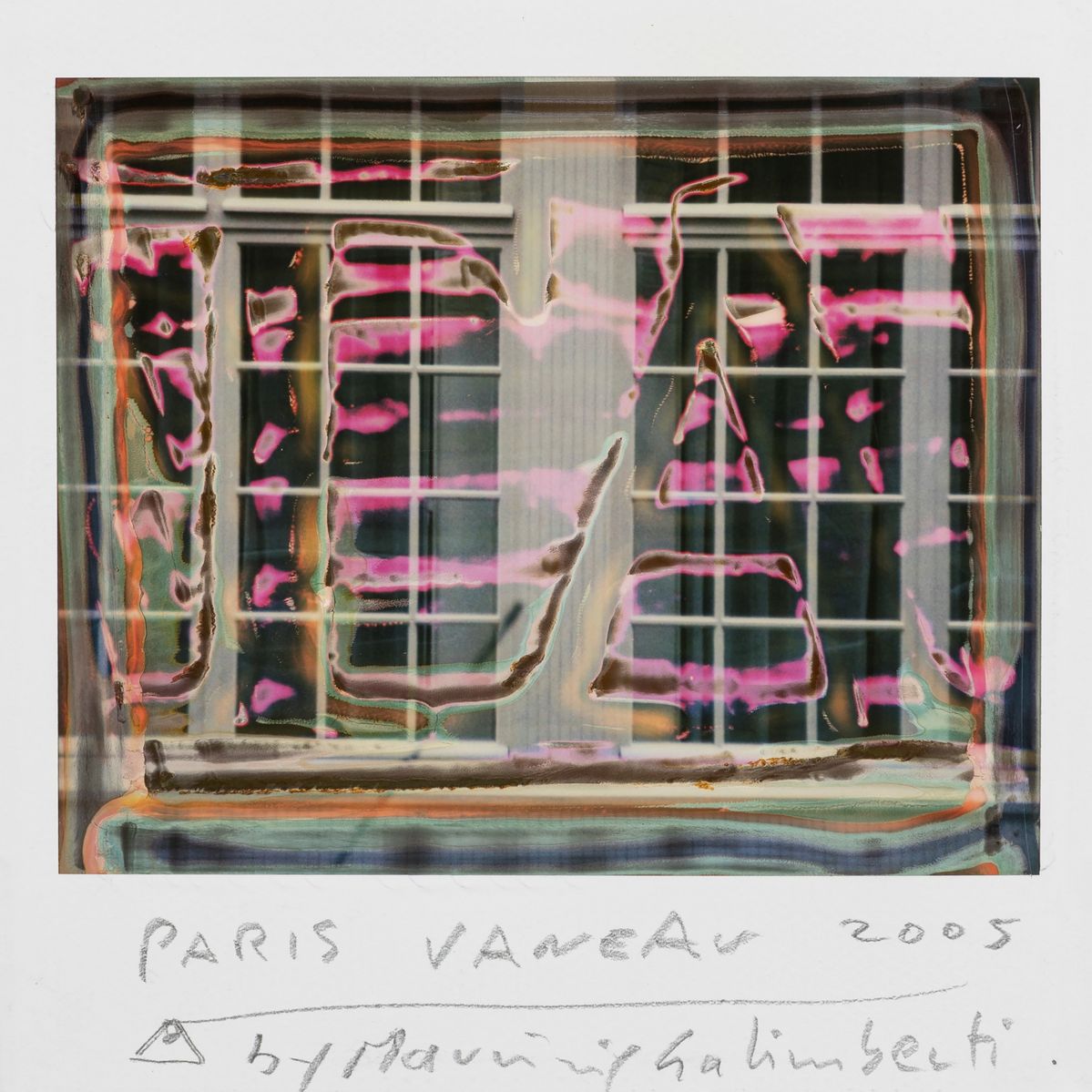 Maurizio Galimberti - Paris - Quattro polaroid manipolate