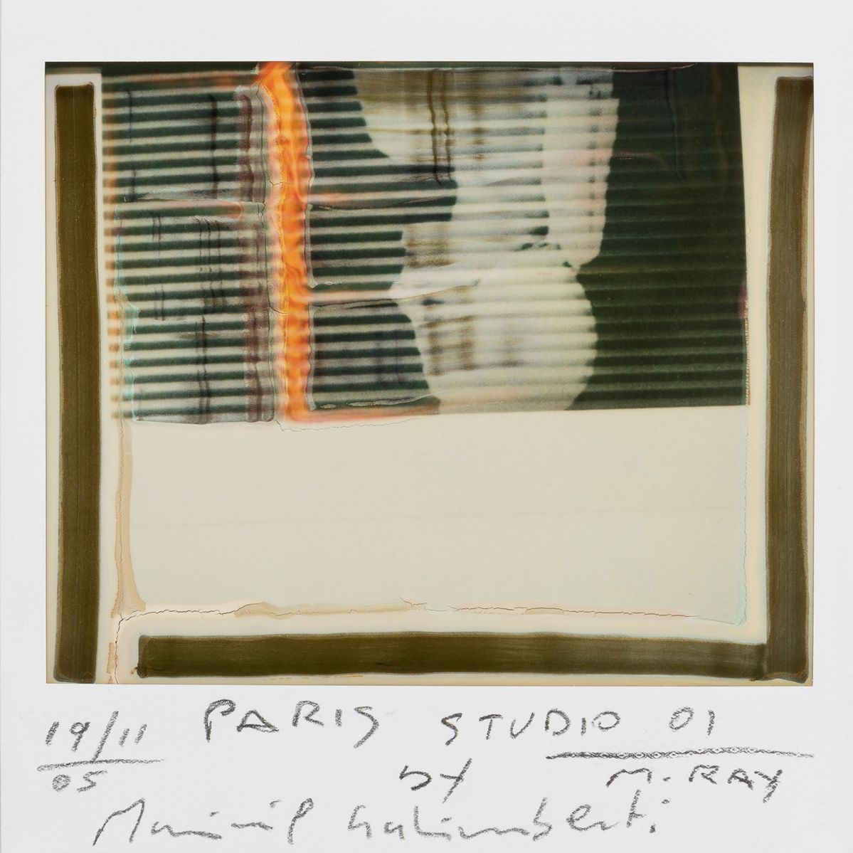 Maurizio Galimberti - Paris - Quattro polaroid manipolate