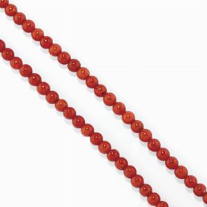 Collana in corallo