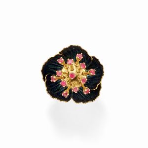  - Anello a fiore