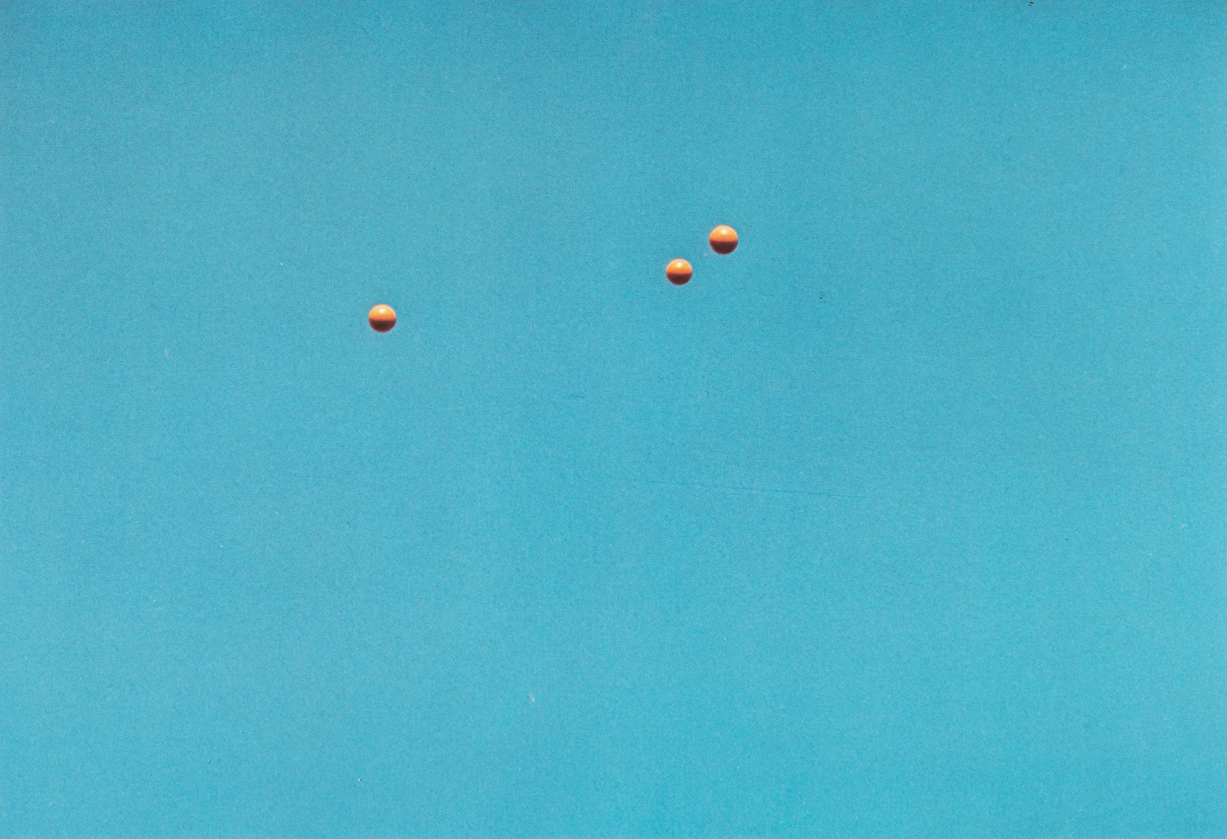 John Baldessari - Throwing Three Balls in the Air to Get a Straight Line, 12 stampe offset su car...