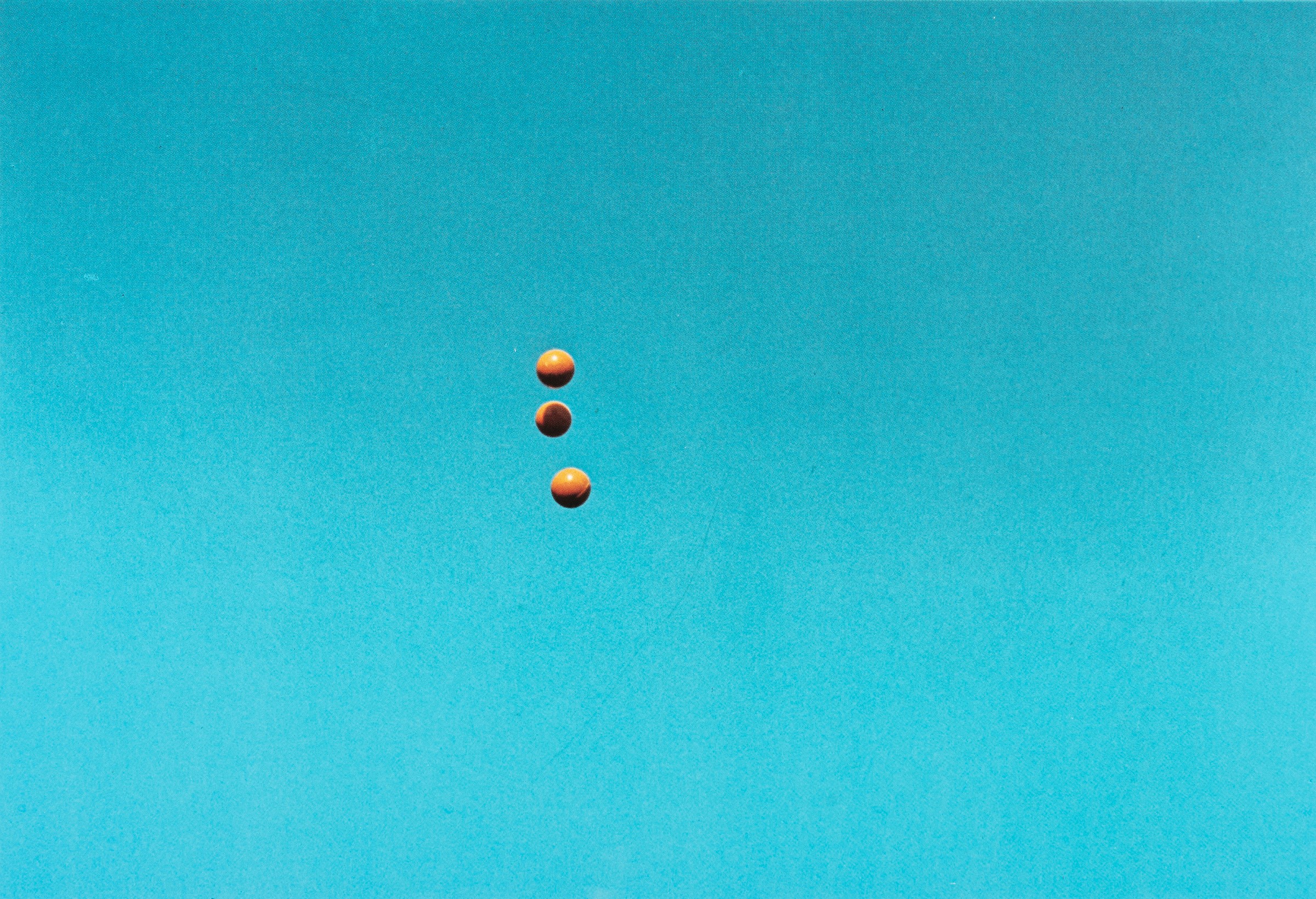 John Baldessari - Throwing Three Balls in the Air to Get a Straight Line, 12 stampe offset su car...
