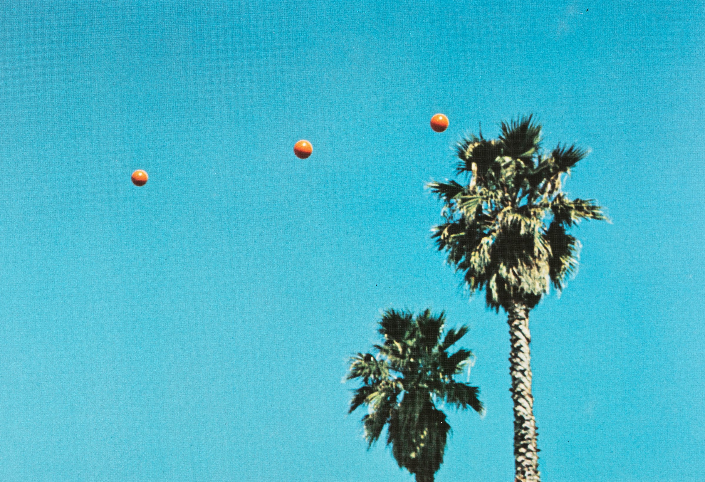 John Baldessari - Throwing Three Balls in the Air to Get a Straight Line, 12 stampe offset su car...