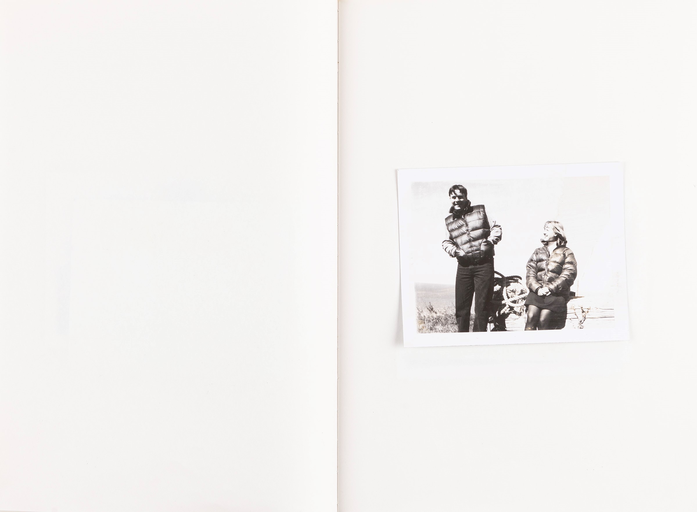 Robert Frank - 'Aspesi' - 30 polaroid montate in quaderno - 1995
