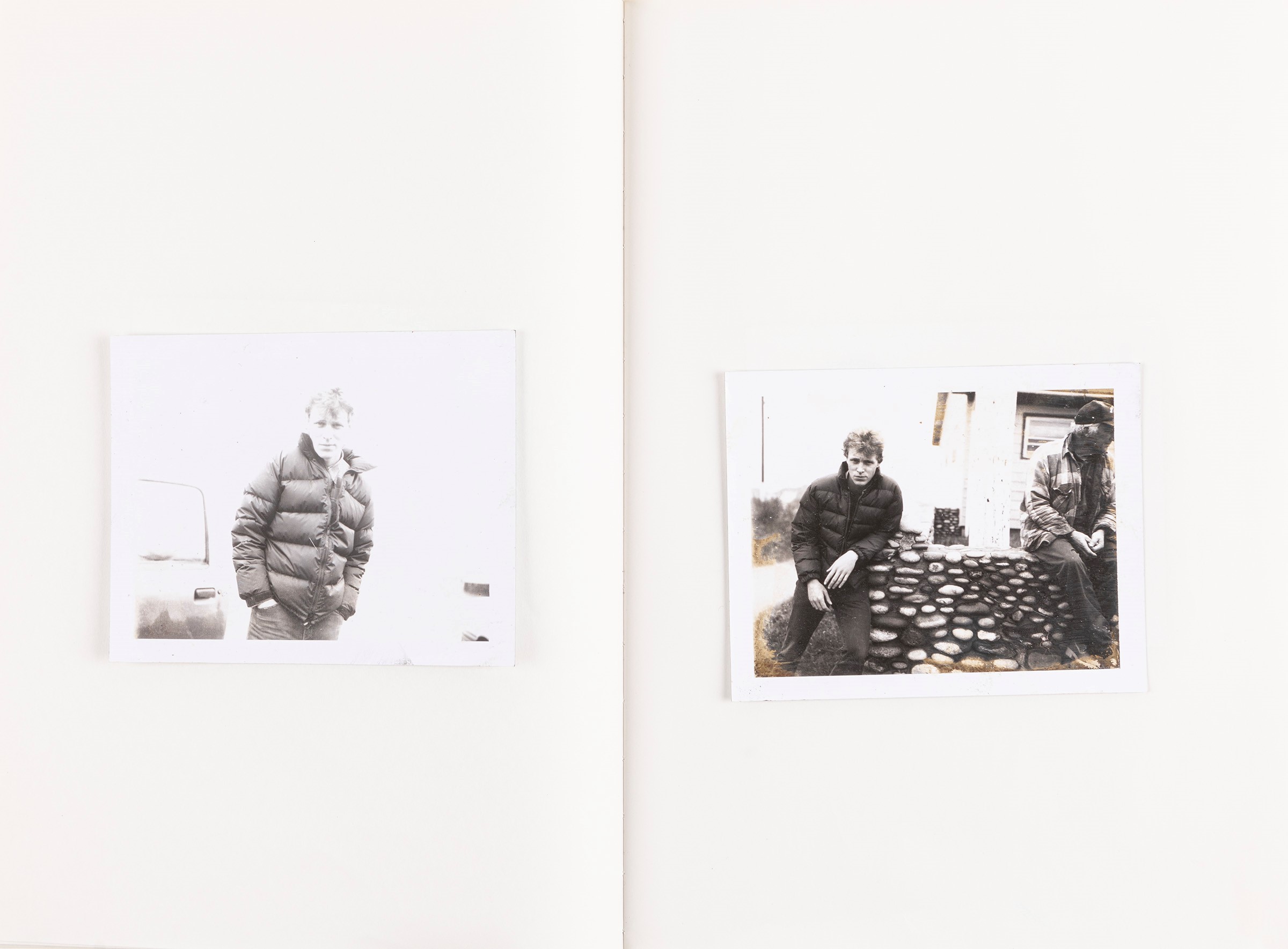 Robert Frank - 'Aspesi' - 30 polaroid montate in quaderno - 1995