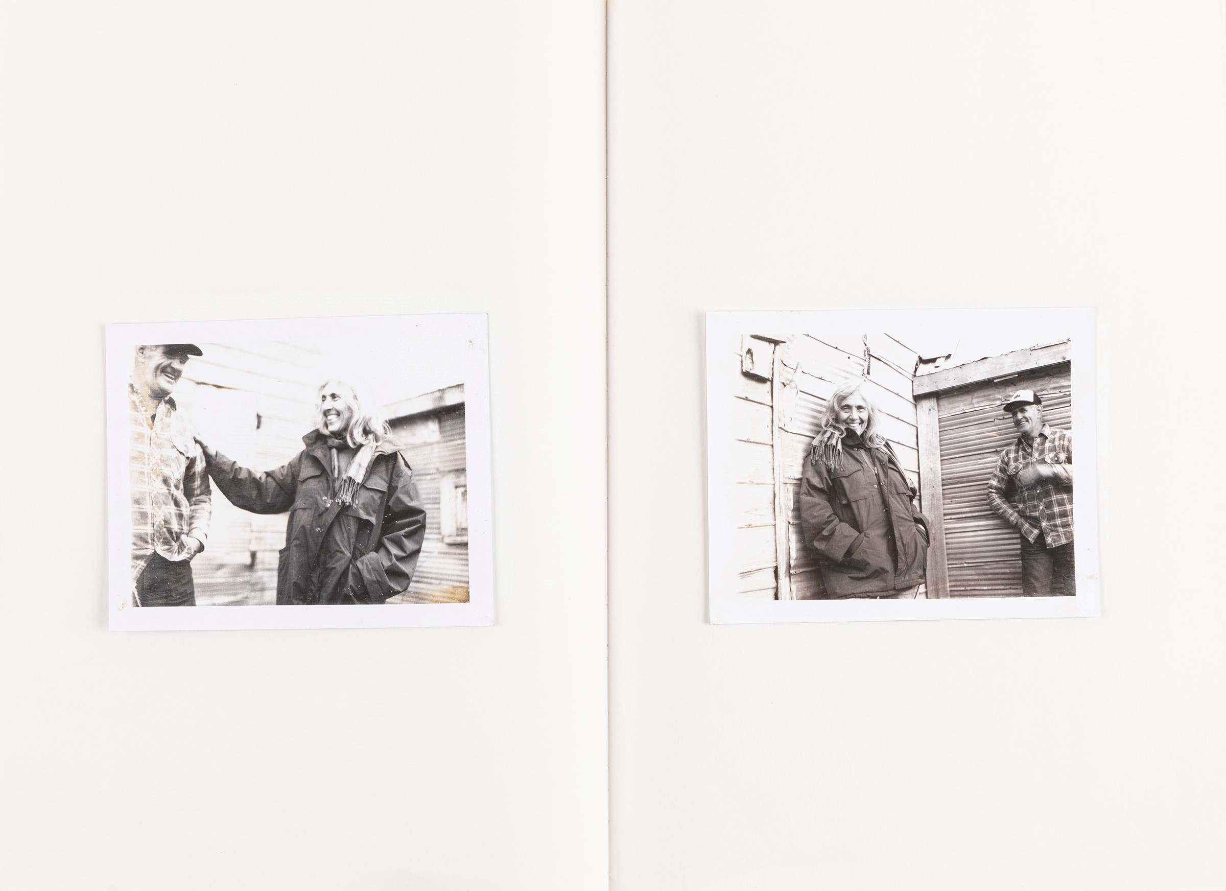 Robert Frank - 'Aspesi' - 30 polaroid montate in quaderno - 1995