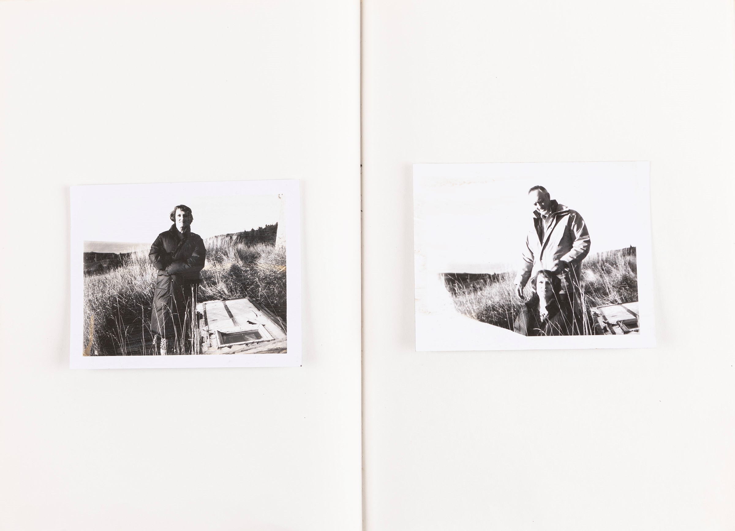 Robert Frank - 'Aspesi' - 30 polaroid montate in quaderno - 1995
