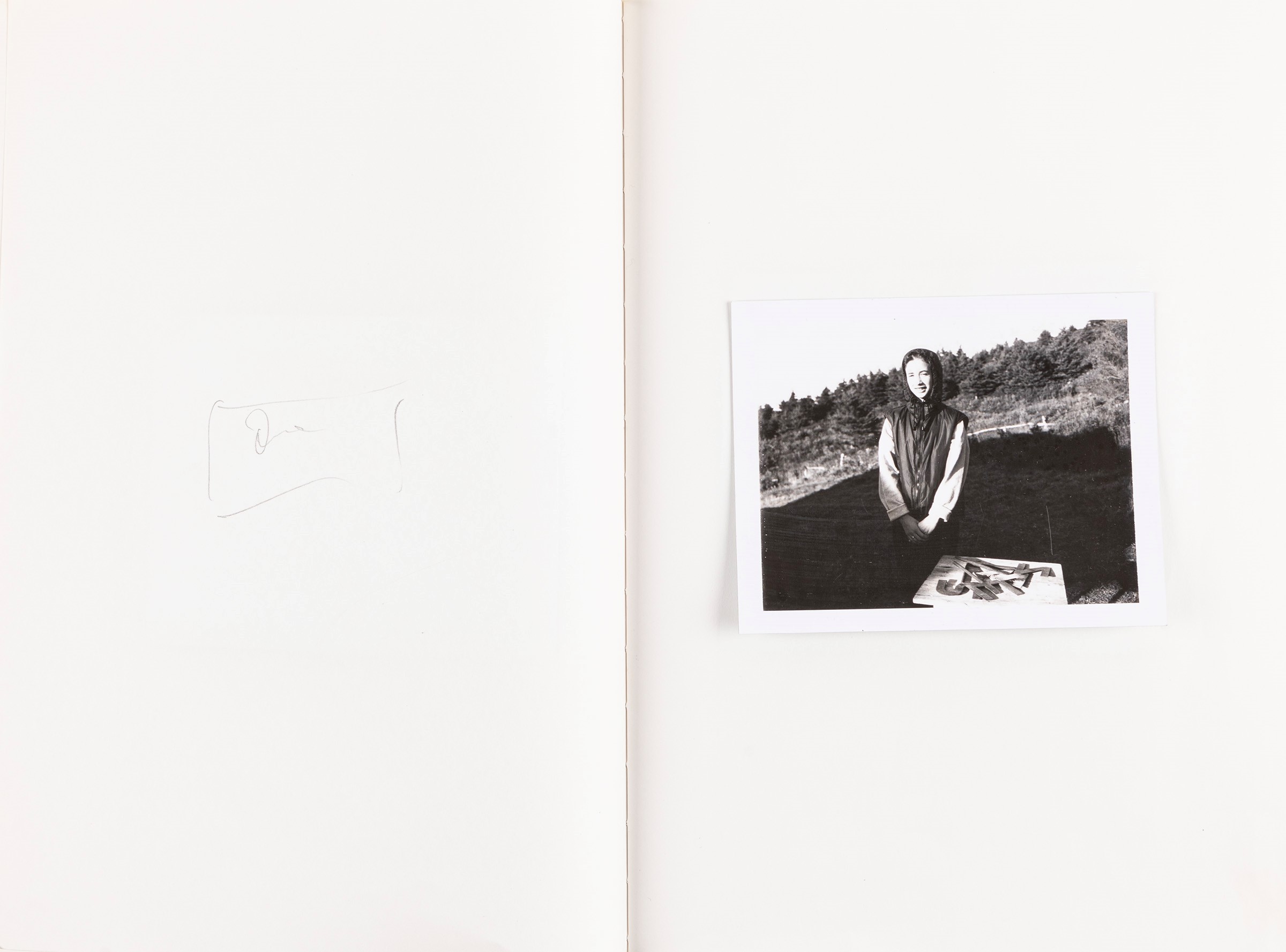 Robert Frank - 'Aspesi' - 30 polaroid montate in quaderno - 1995