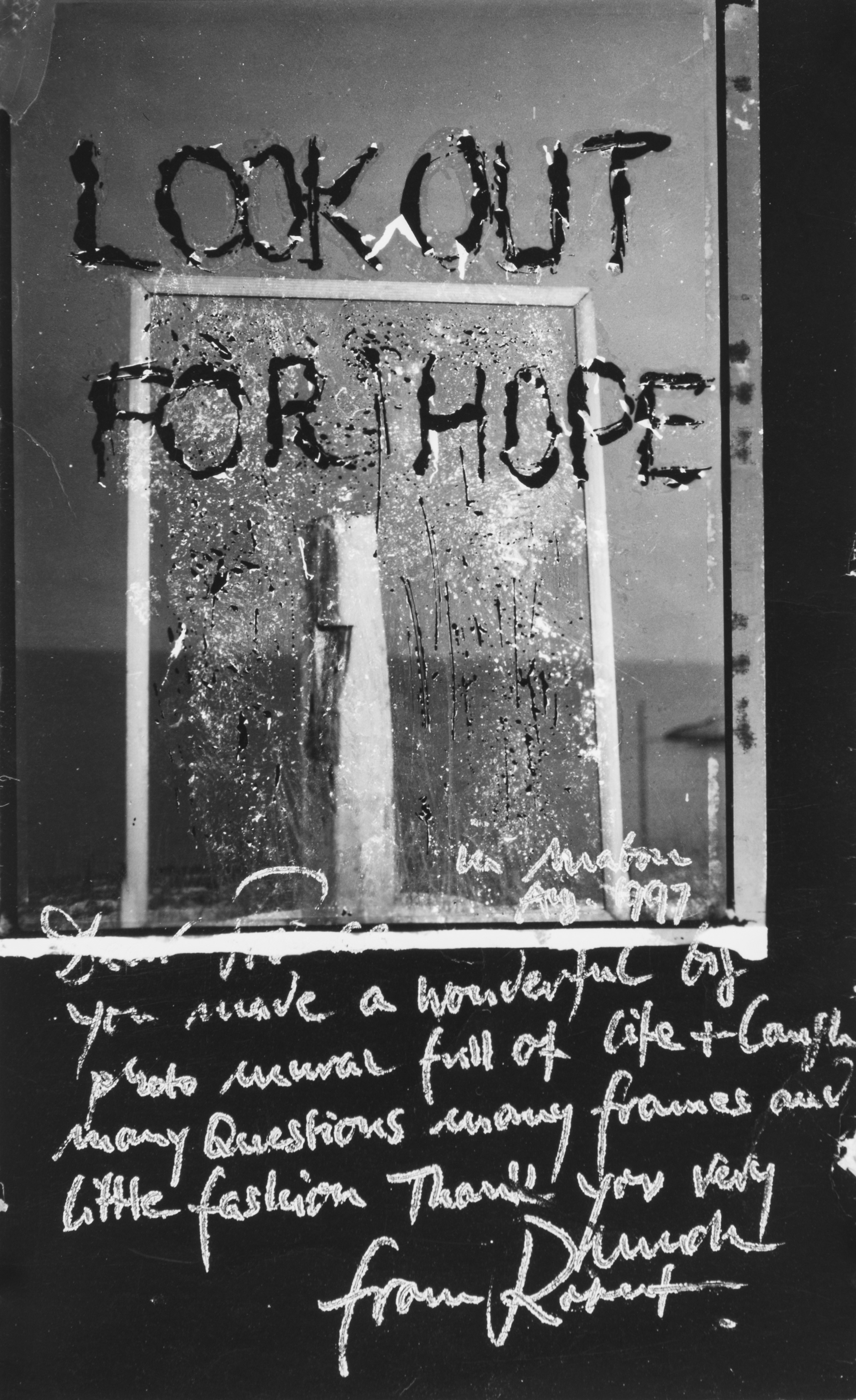 Robert Frank Look out for hope, Mabou 1979 Photographs Finarte