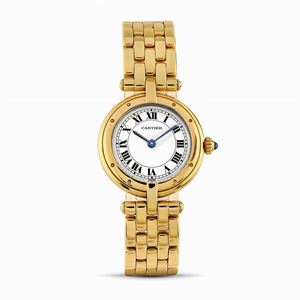 A 18K gold lady wristwatch, Cartier