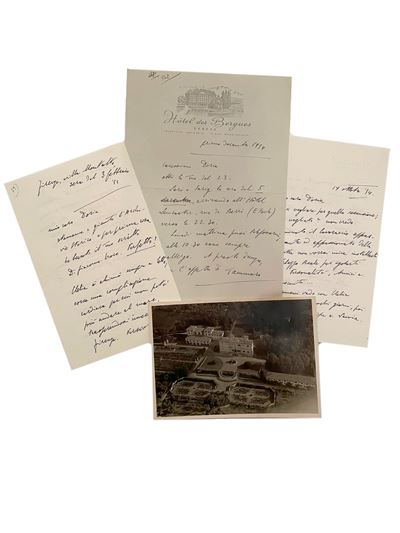 Gino Biagio Doria, Archivio personale di corrispondenza (1800)