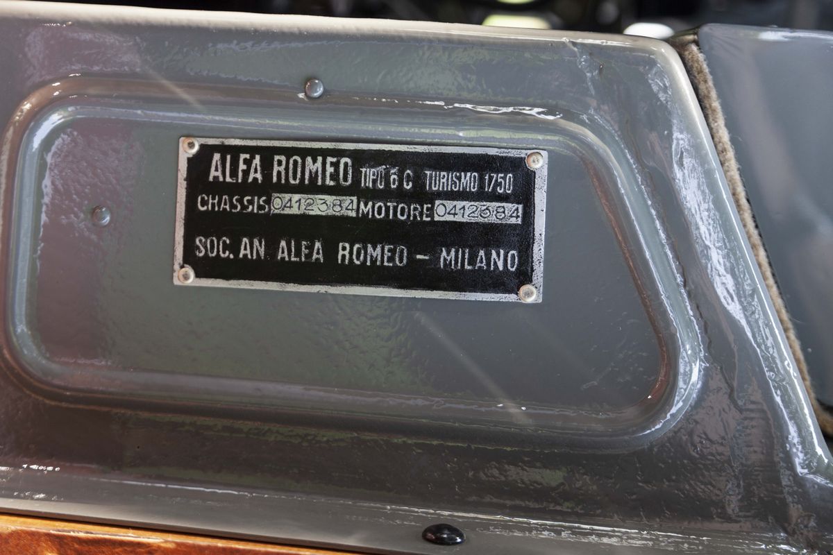 Alfa Romeo 6C 1750 Turismo Cabriolet (Pinin Farina)