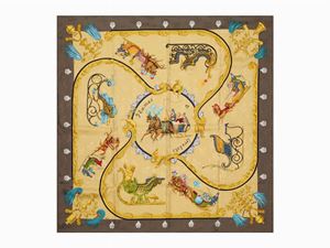 Foulard Plumes et Grelots