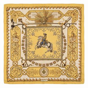  Ludovicus Magnus silk twill scarf