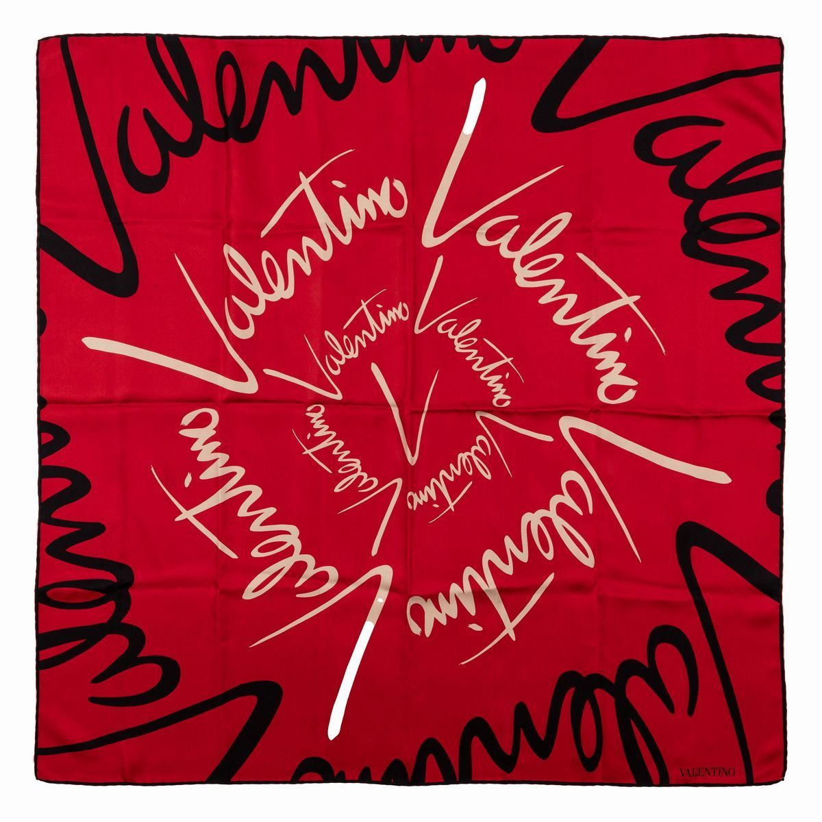 Valentino e Cartier - Lotto Composto da Tre Foulard