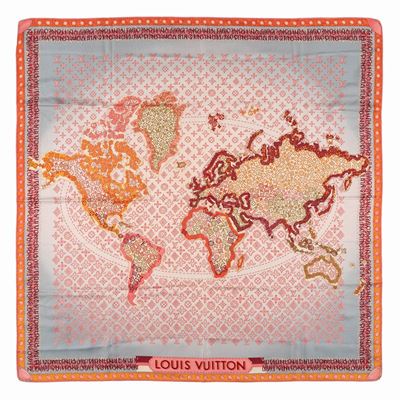 Foulard Mappamondo