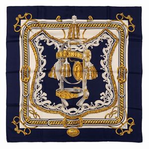 Bride de Cour silk twill scarf