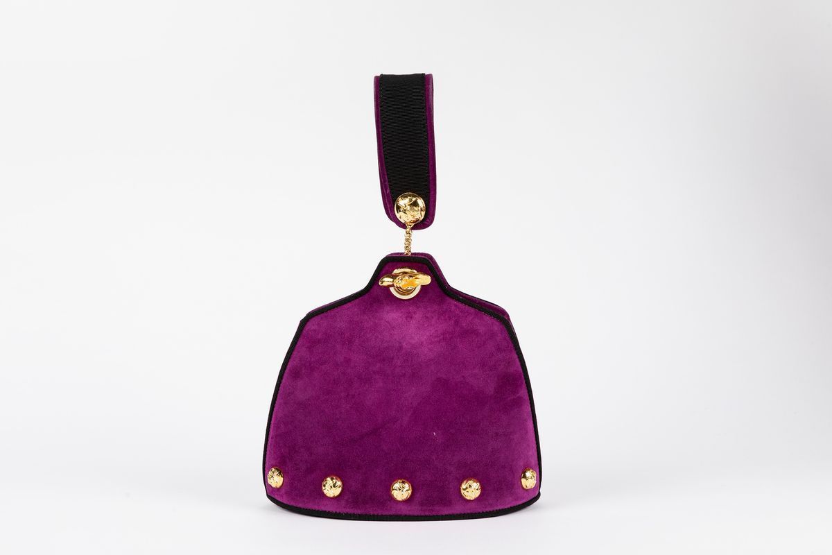 Ferragamo - Borsa a Secchiello Ovale