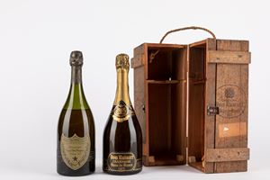 Cassetta Dom Perignon e Dom Ruinart Millesimee (2 BT)