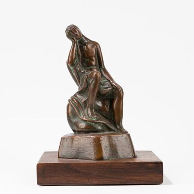 Il pensieroso, bronzo