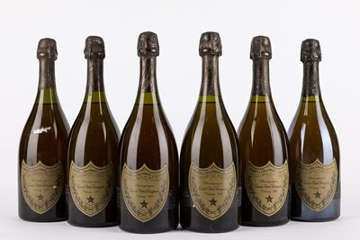 Verticale Dom Perignon 1971-1982 (6 Bt)