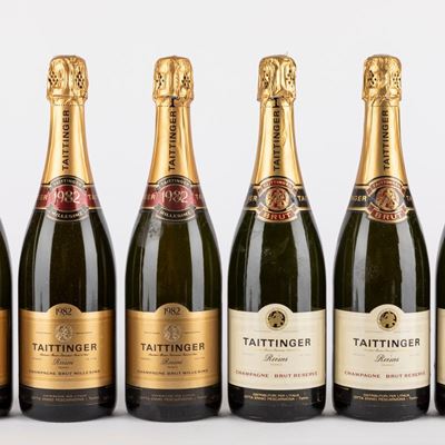 Taittinger Brut Reserve e Millesime (6 Bt)