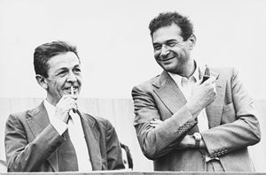 Enrico Berlinguer and Luciano Lama