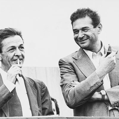 Enrico Berlinguer e Luciano Lama