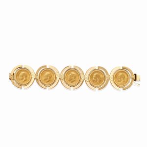  - Bracciale con monete