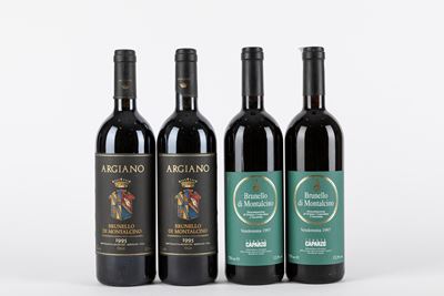 Selezione Brunello: Argiano e Caparzo (4 Bt)