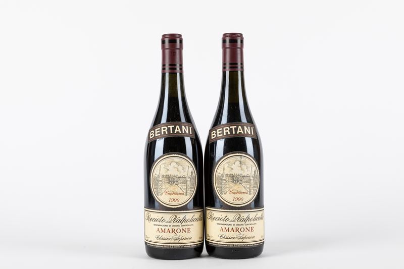 Veneto - Bertani Amarone della Valpolicella Classico (2 BT) 1990, Vini e  Distillati