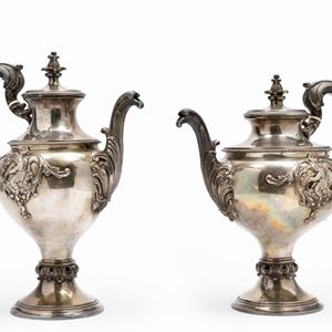 Caffettiera e teiera