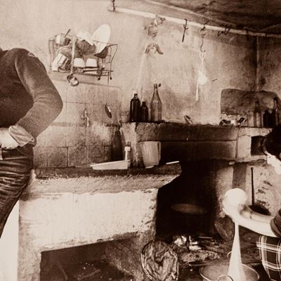 Dalla serie "Dove non è mai sera", Stampa vintage alla gelatina ai sali d'argento su cartoncino