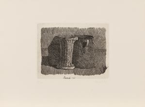 Piccola natura morta con tre oggetti