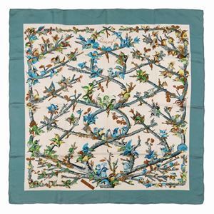 Bocage silk twill scarf
