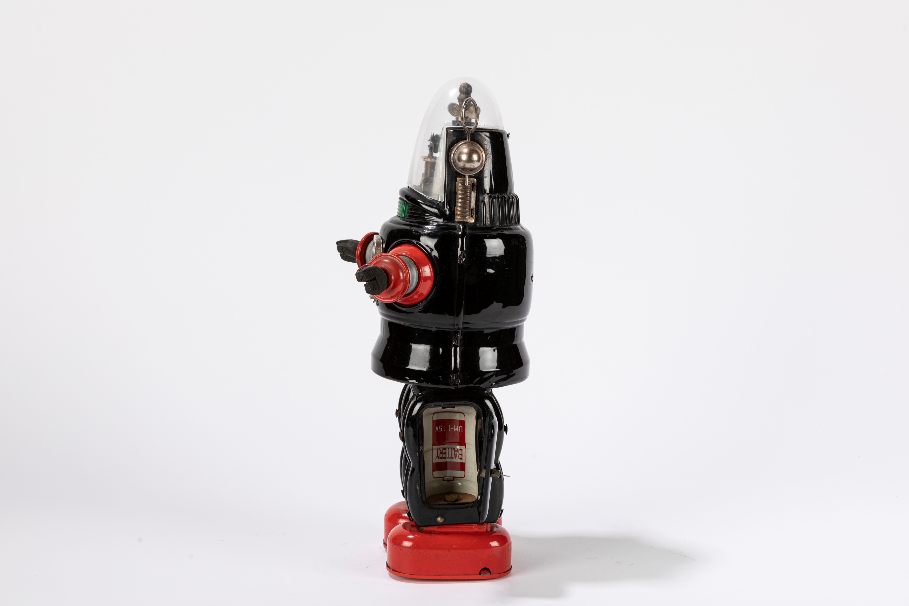 T.n Nomura - Giocattolo in latta, Robby Robot, funzionamento a batteria, Giappone, 1956