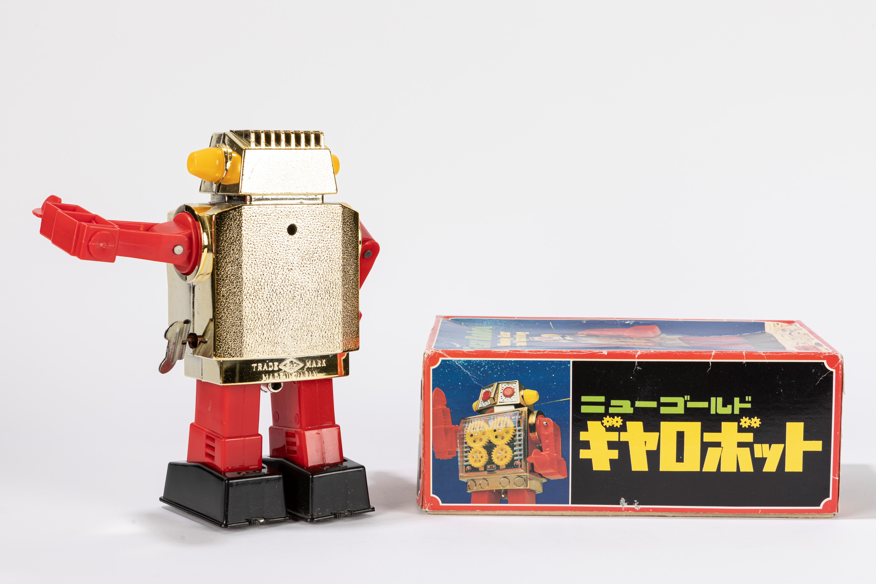 S.h. Horikawa - Giocattolo da collezione, Gear Robot, plastica, anni '70