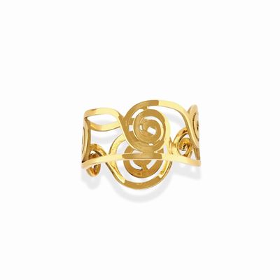 Anello in oro giallo 18k