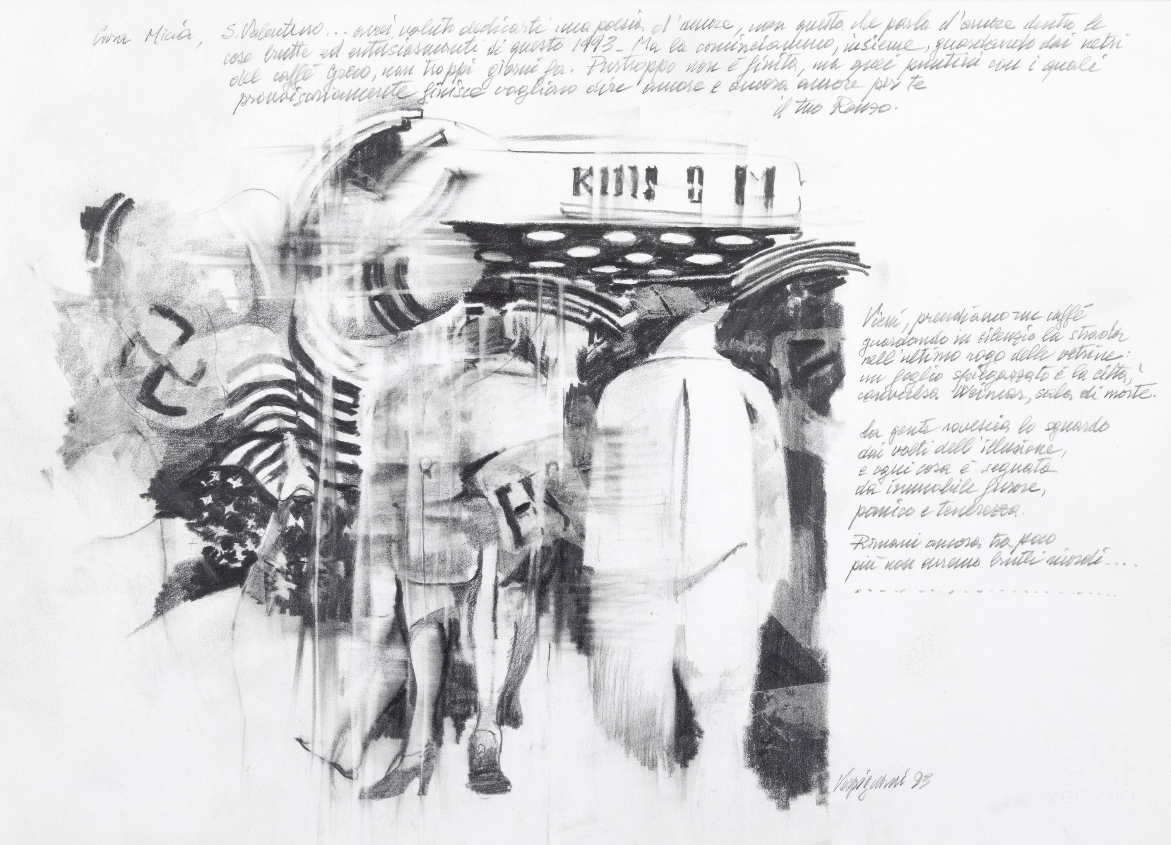 Renzo Vespignani - Due Disegni