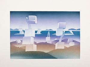 Folon  Jean Michel - Landscape