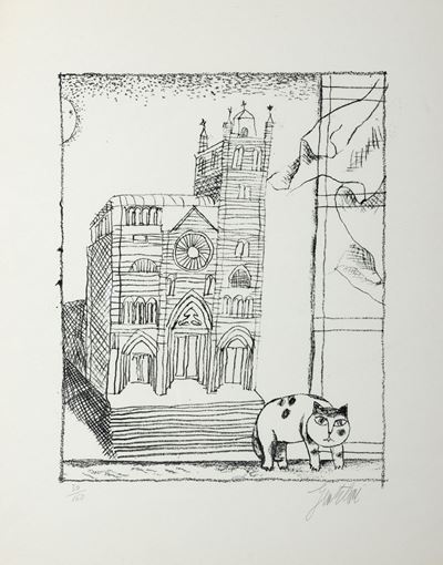 Cattedrale e Gatto
