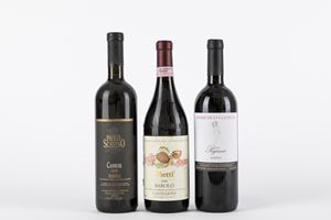 Barolo Cru: Vietti, Scavino and Domenico Clerico(3 BT)