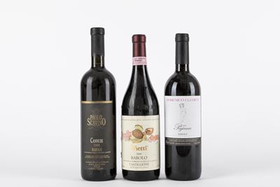 Barolo Cru: Vietti, Scavino e Domenico Clerico (3 Bt)