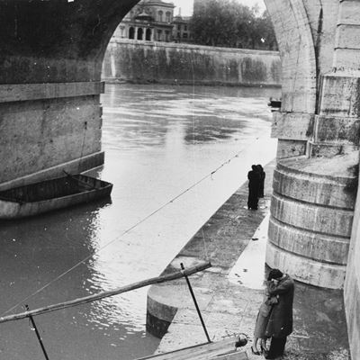 Roma, Fiume Tevere - Stampa successiva alla gelatina ai sali d'argento