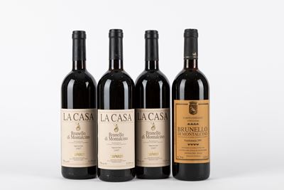 Brunello di Montalcino: Caparzo e Conti Costanti (4 Bt)