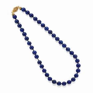  - Collana con lapislazzuli