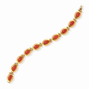  - Bracciale con corallo