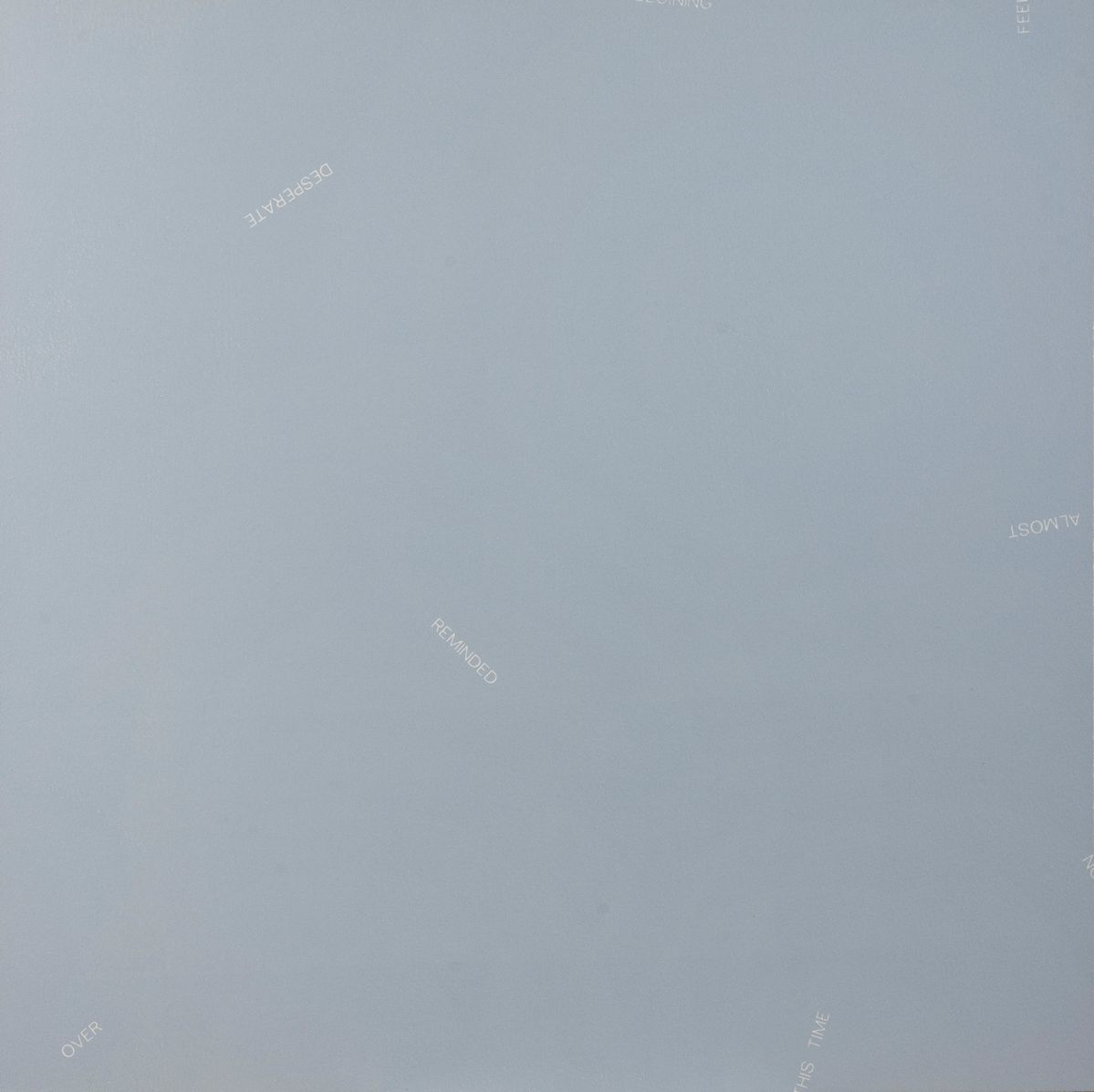 Robert Barry - Senza titolo - 4 stampe offset a colori su fondo rosso, nero e grigio