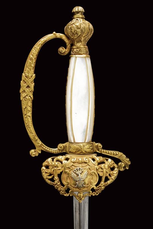 Spadino da diplomatico, Regno d'Italia, circa 1880-1890